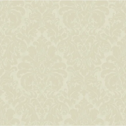 Betina Light Yellow Damask Wallpaper wallpaper by York Wallcoverings