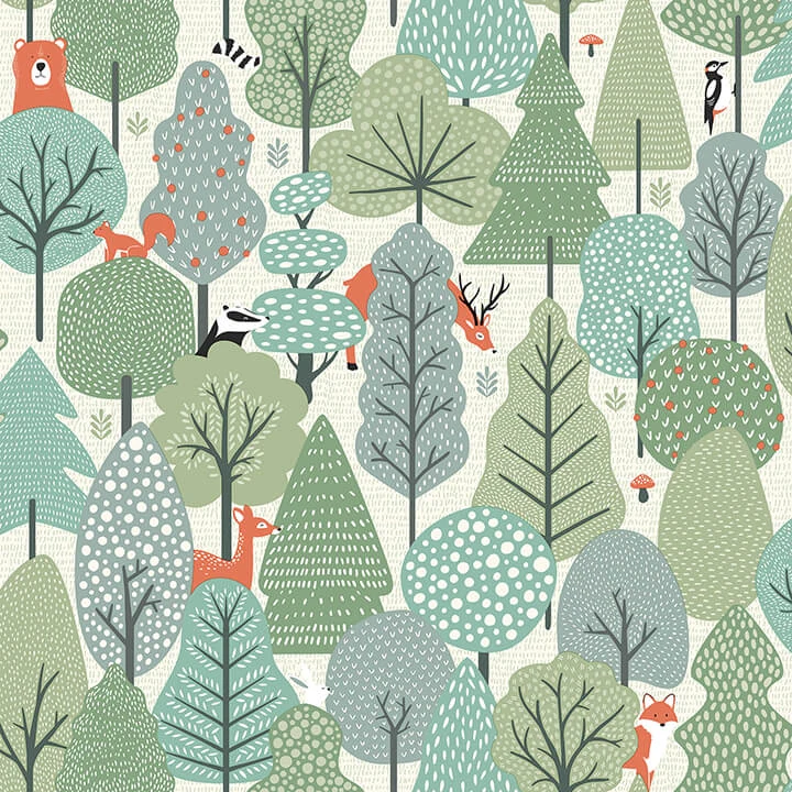 Quillen Green Forest Wallpaper wallpaper by York Wallcoverings
