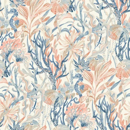 Kelp Garden Coral Tropical Reef Wallpaper wallpaper by York Wallcoverings