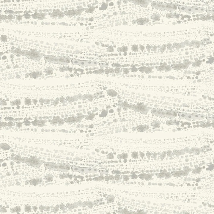 Rannell Grey Abstract Scallop Wallpaper wallpaper by York Wallcoverings