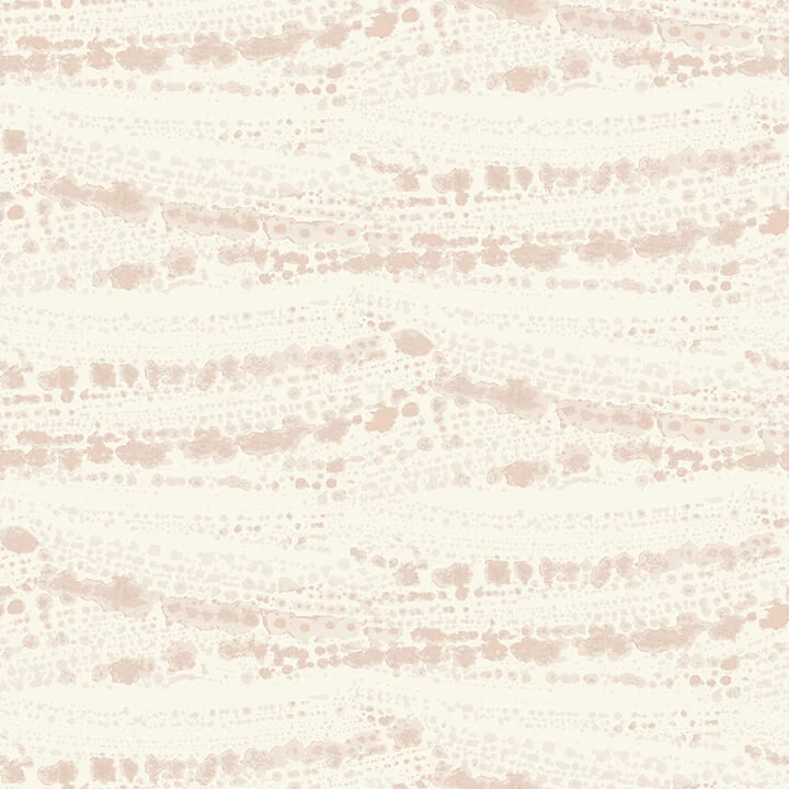 Rannell Peach Abstract Scallop Wallpaper wallpaper by York Wallcoverings