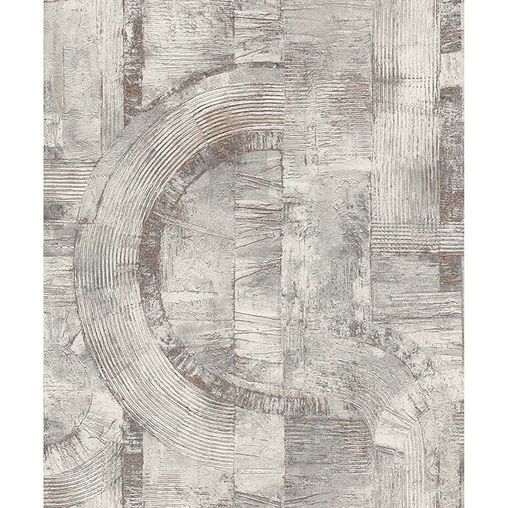 Abe Light Grey Geo Wallpaper - York Wallpaper Image 1 Abe Light Grey Geo Wallpaper wallpaper by York Wallcoverings