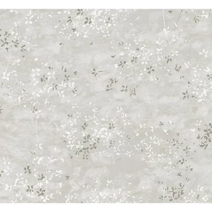 Arian Silver Inkburst Wallpaper wallpaper by York Wallcoverings