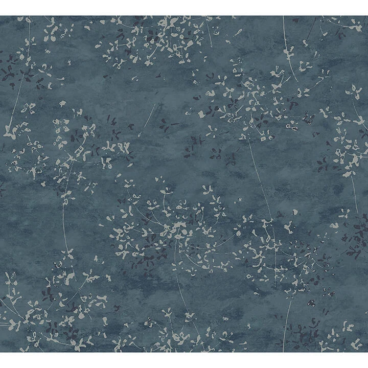 Arian Blue Inkburst Wallpaper wallpaper by York Wallcoverings