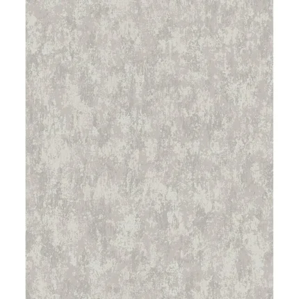 Haliya Silver Metallic Plaster Wallpaper wallpaper by York Wallcoverings