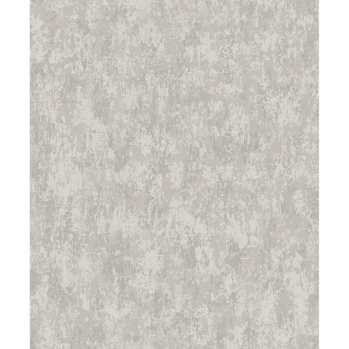 Haliya Silver Metallic Plaster Wallpaper wallpaper by York Wallcoverings