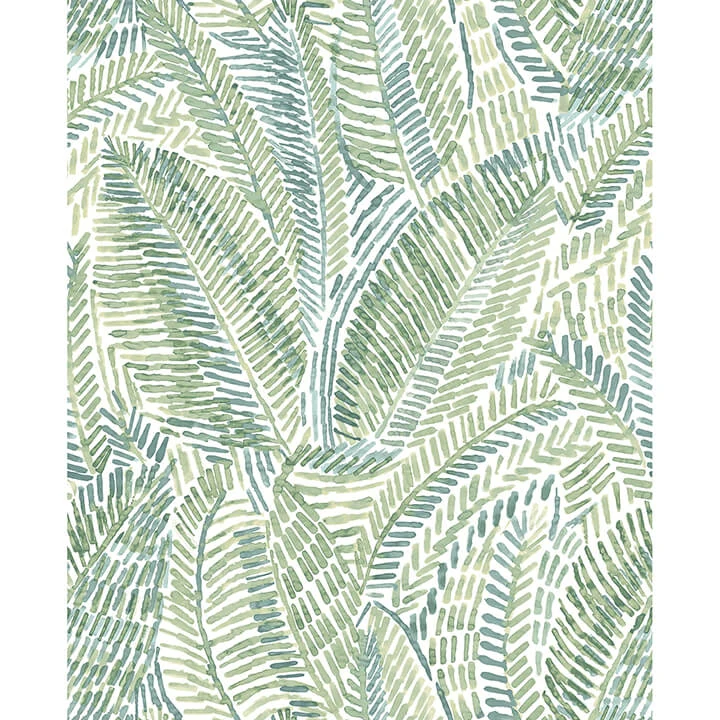 Fildia Green Botanical Wallpaper wallpaper by York Wallcoverings