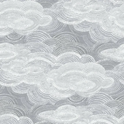 Vision Slate Stipple Clouds Wallpaper wallpaper by York Wallcoverings