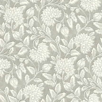 Vadouvan Grey Jacobean Trail Wallpaper wallpaper by York Wallcoverings