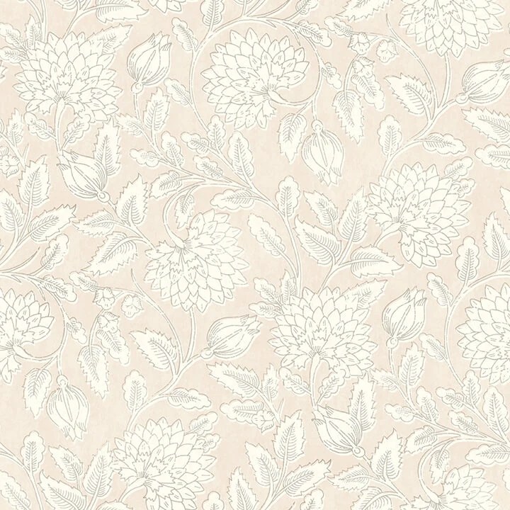 Vadouvan Blush Jacobean Trail Wallpaper wallpaper by York Wallcoverings