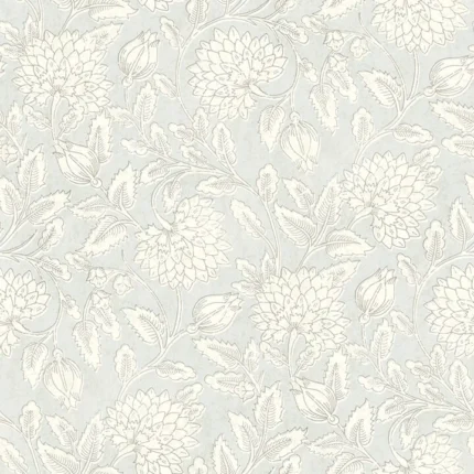 Vadouvan Light Blue Jacobean Trail Wallpaper wallpaper by York Wallcoverings