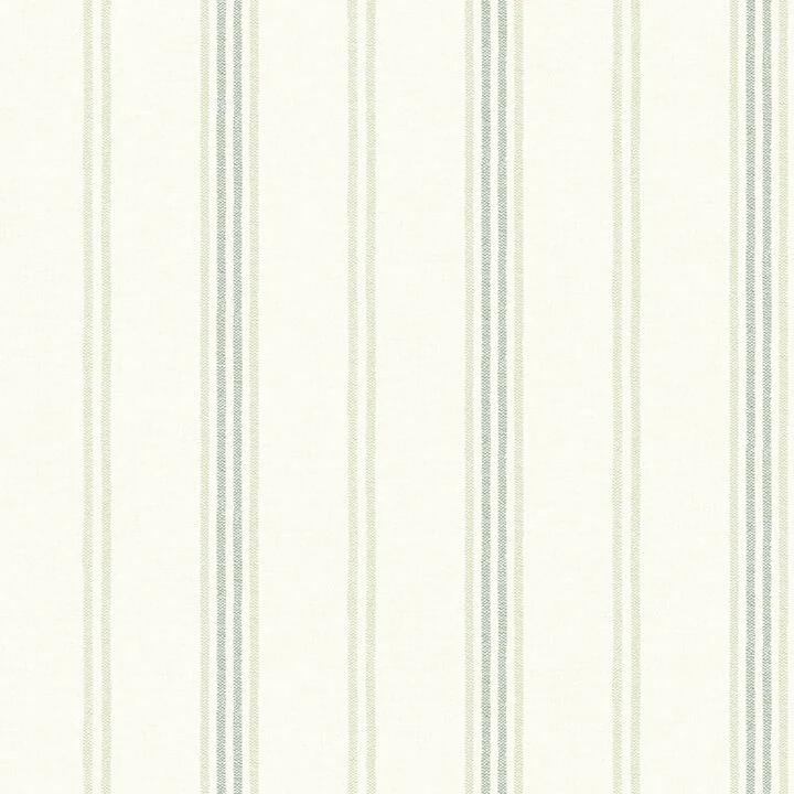 Lovage Green Linen Stripe Wallpaper wallpaper by York Wallcoverings