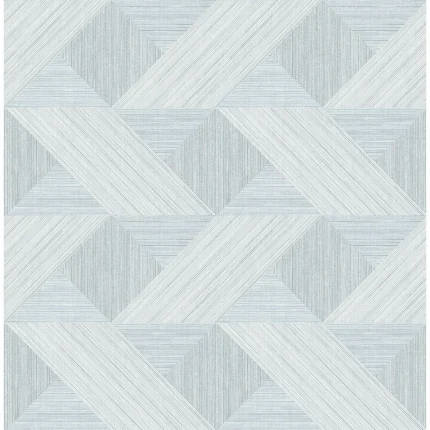 Presley Light Blue Tessellation Wallpaper wallpaper by York Wallcoverings