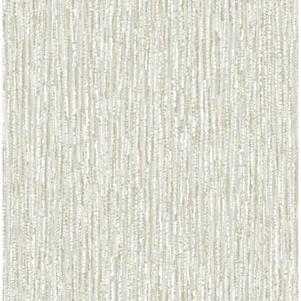 Corliss Neutral Beaded Strands Wallpaper wallpaper by York Wallcoverings