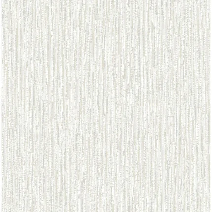 Corliss Light Grey Beaded Strands Wallpaper wallpaper by York Wallcoverings