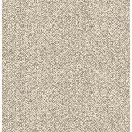 Gallivant Neutral Woven Geometric Wallpaper wallpaper by York Wallcoverings