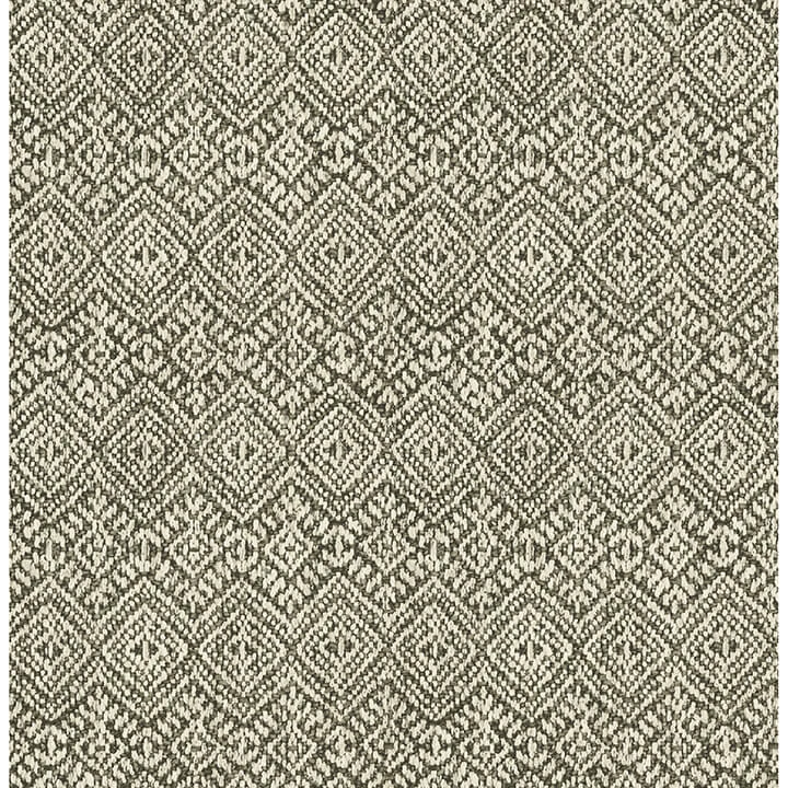Gallivant Black Woven Geometric Wallpaper wallpaper by York Wallcoverings