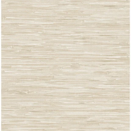 Exhale Dove Woven Faux Grasscloth Wallpaper wallpaper by York Wallcoverings