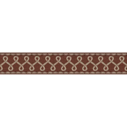 Scalloped Ribbon Red Trim Wall Border wallpaper by York Wallcoverings