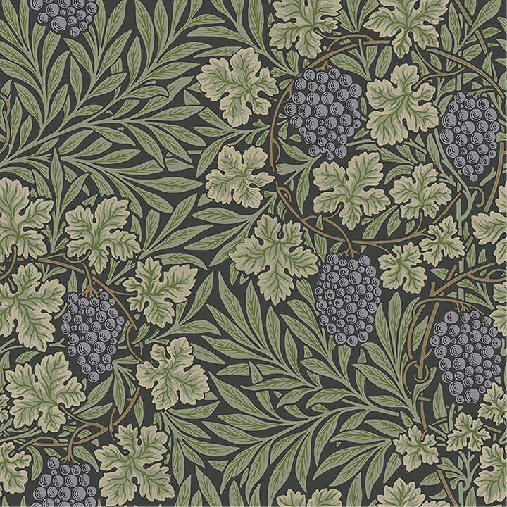Vine Green Woodland Fruits Wallpaper wallpaper by York Wallcoverings