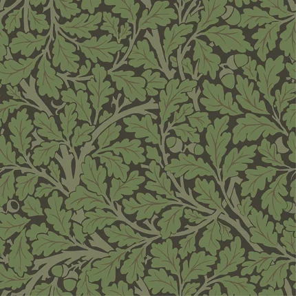 Oak Tree Black Leaf Wallpaper wallpaper by York Wallcoverings