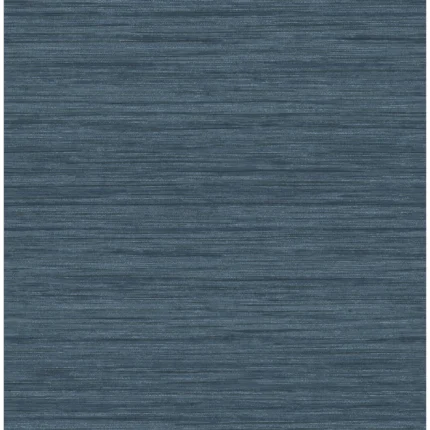 Barnaby Indigo Faux Grasscloth Wallpaper wallpaper by York Wallcoverings