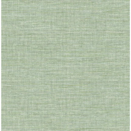 Exhale Light Green Faux Grasscloth Wallpaper wallpaper by York Wallcoverings