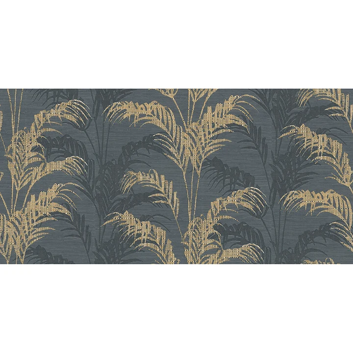 Rattan Charcoal Palm Wallpaper - York Wallpaper Image 1 Rattan Charcoal Palm Wallpaper wallpaper by York Wallcoverings