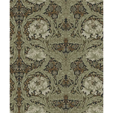African Marigold Black Floral Wallpaper wallpaper by York Wallcoverings