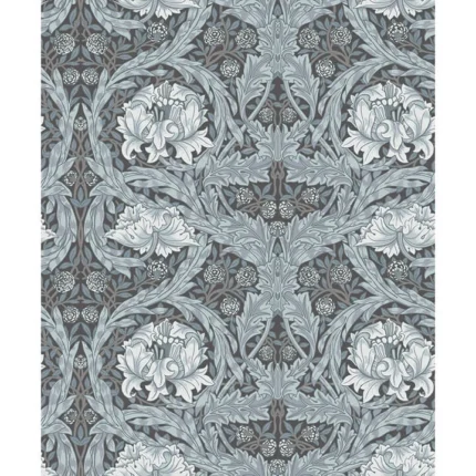 African Marigold Dark Blue Floral Wallpaper wallpaper by York Wallcoverings