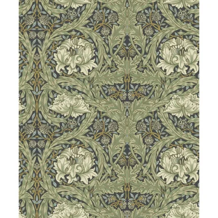 African Marigold Sea Green Floral Wallpaper wallpaper by York Wallcoverings