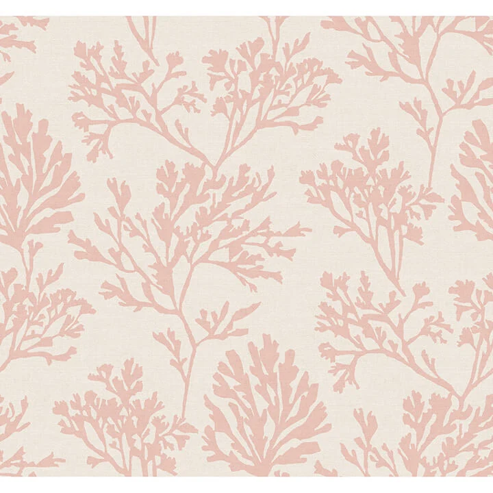 Tortuga Pink Coral Weave Wallpaper wallpaper by York Wallcoverings