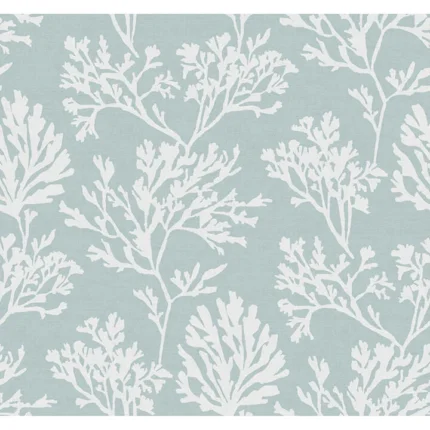 Tortuga Sky Blue Coral Weave Wallpaper wallpaper by York Wallcoverings