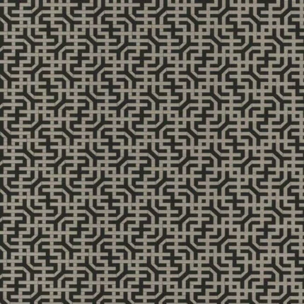 Dynastic Lattice Wallpaper Blackglint wallpaper by York Wallcoverings