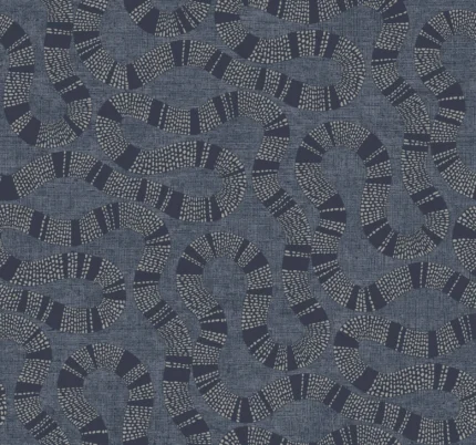 Ophidia Navy wallpaper by York Wallcoverings