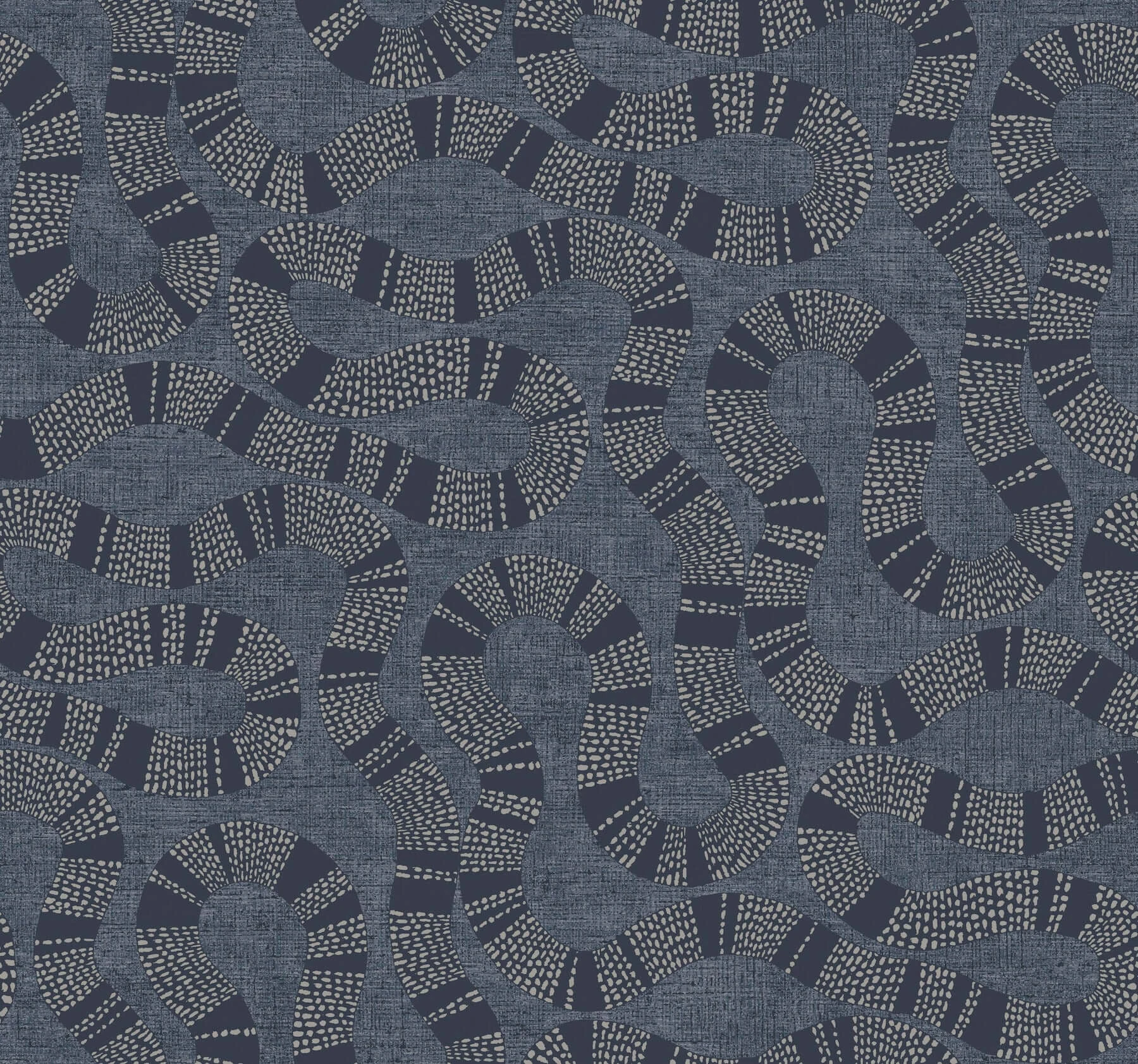 Ophidia Navy wallpaper by York Wallcoverings