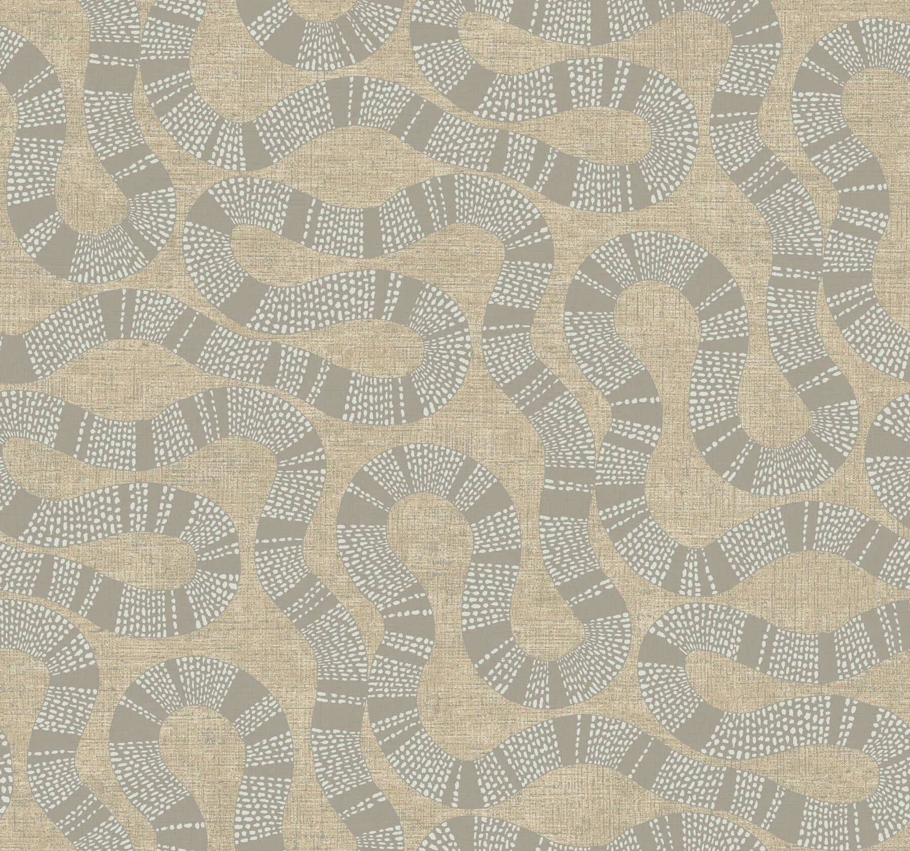 Ophidia Taupe wallpaper by York Wallcoverings