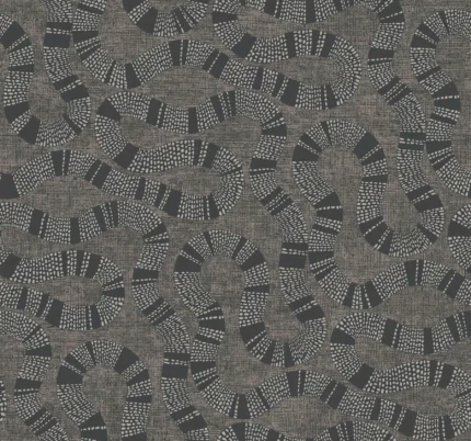 Ophidia Black wallpaper by York Wallcoverings