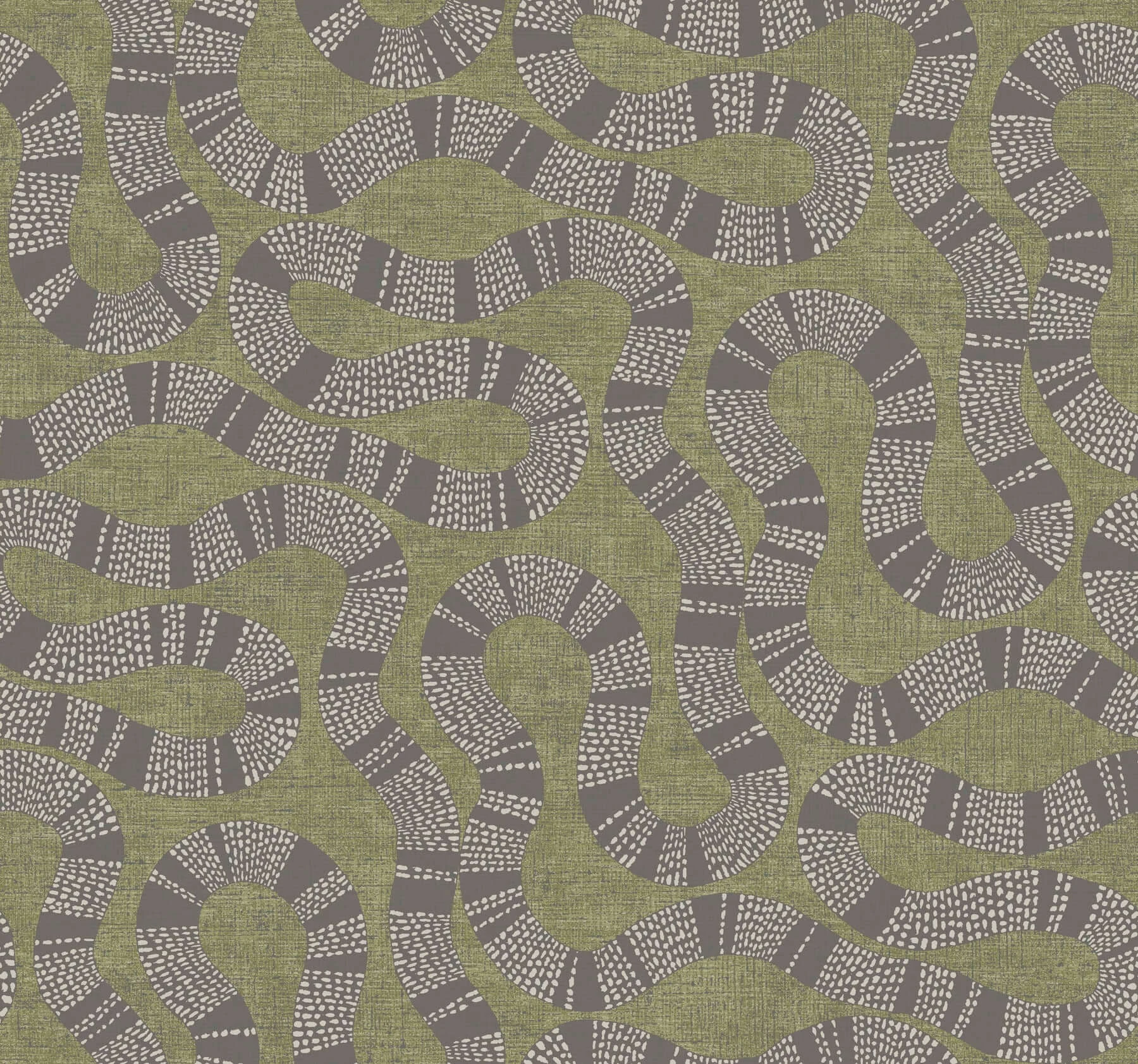 Ophidia Olive wallpaper by York Wallcoverings