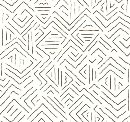 Sirih Black wallpaper by York Wallcoverings