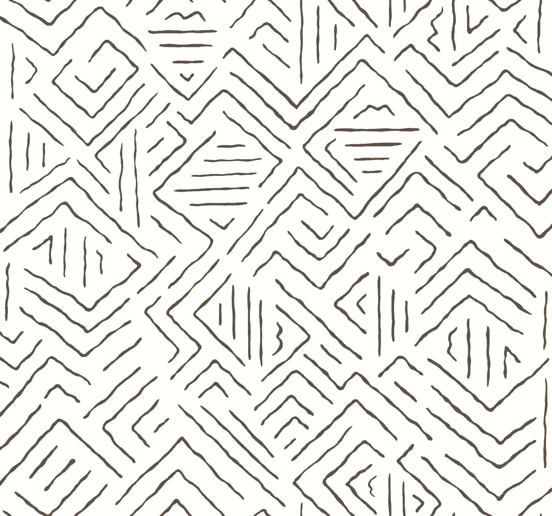 Sirih Black wallpaper by York Wallcoverings