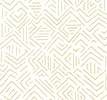 Sirih Ochre wallpaper by York Wallcoverings
