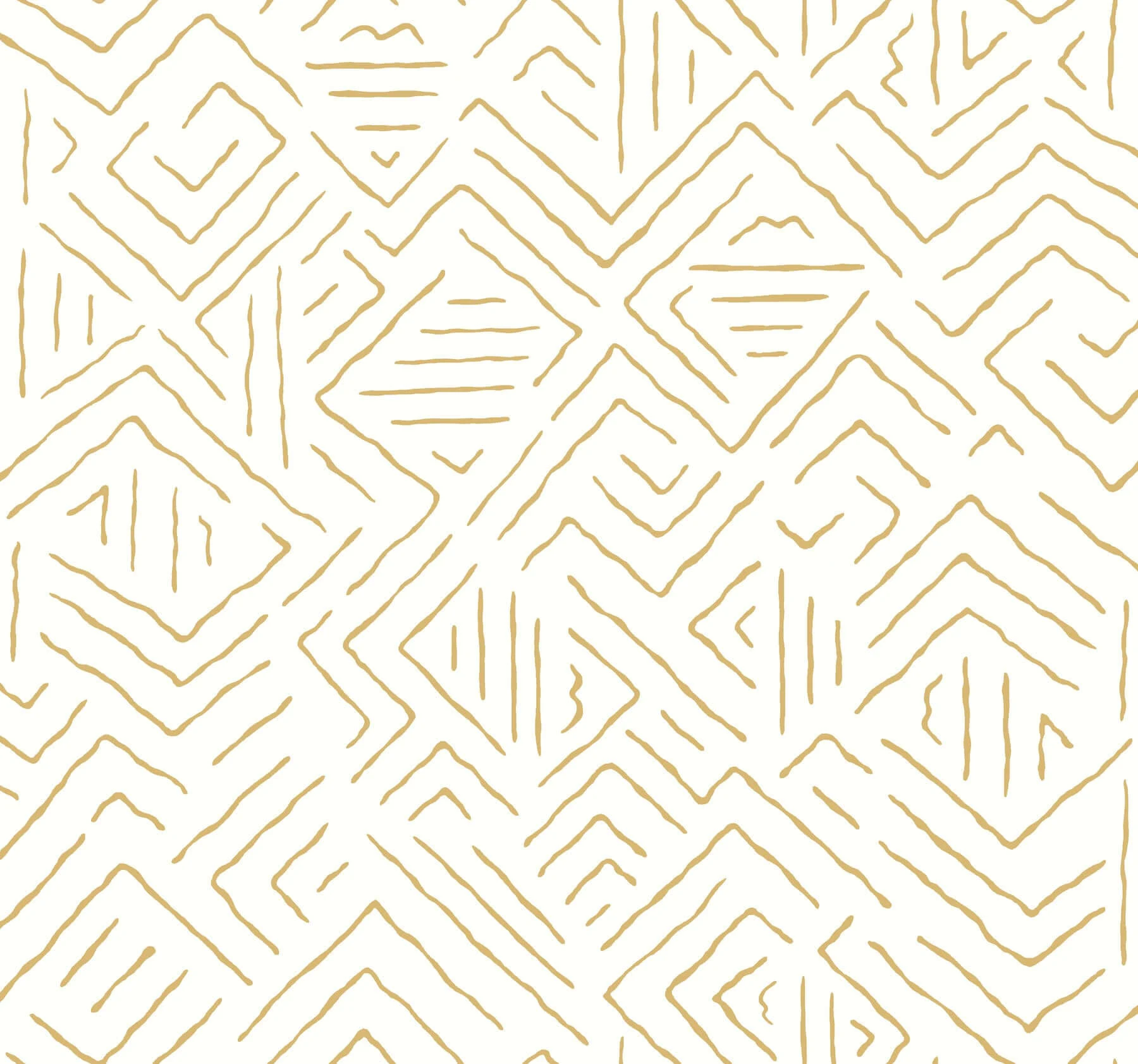 Sirih Ochre wallpaper by York Wallcoverings