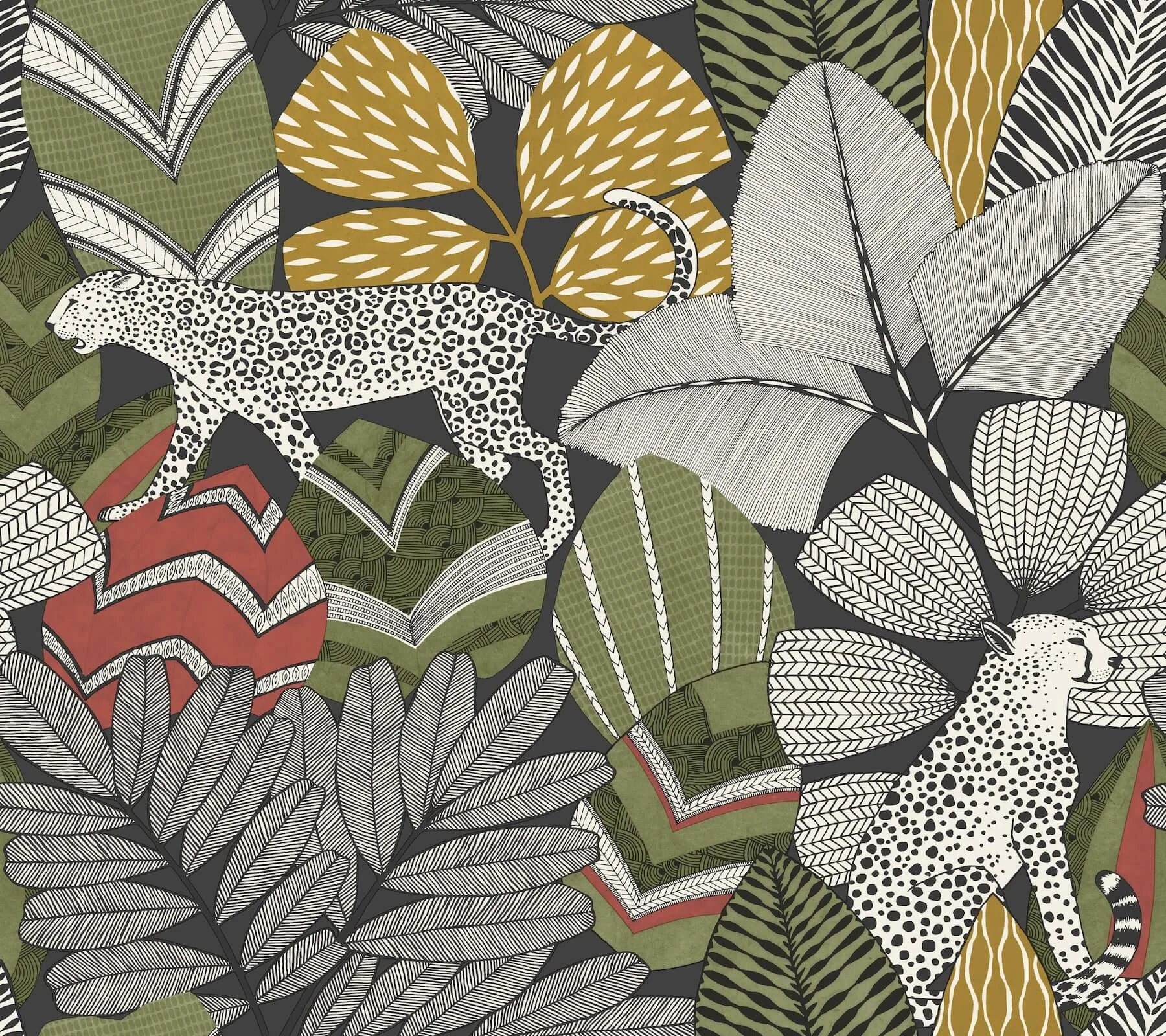 Namiri Black wallpaper by York Wallcoverings