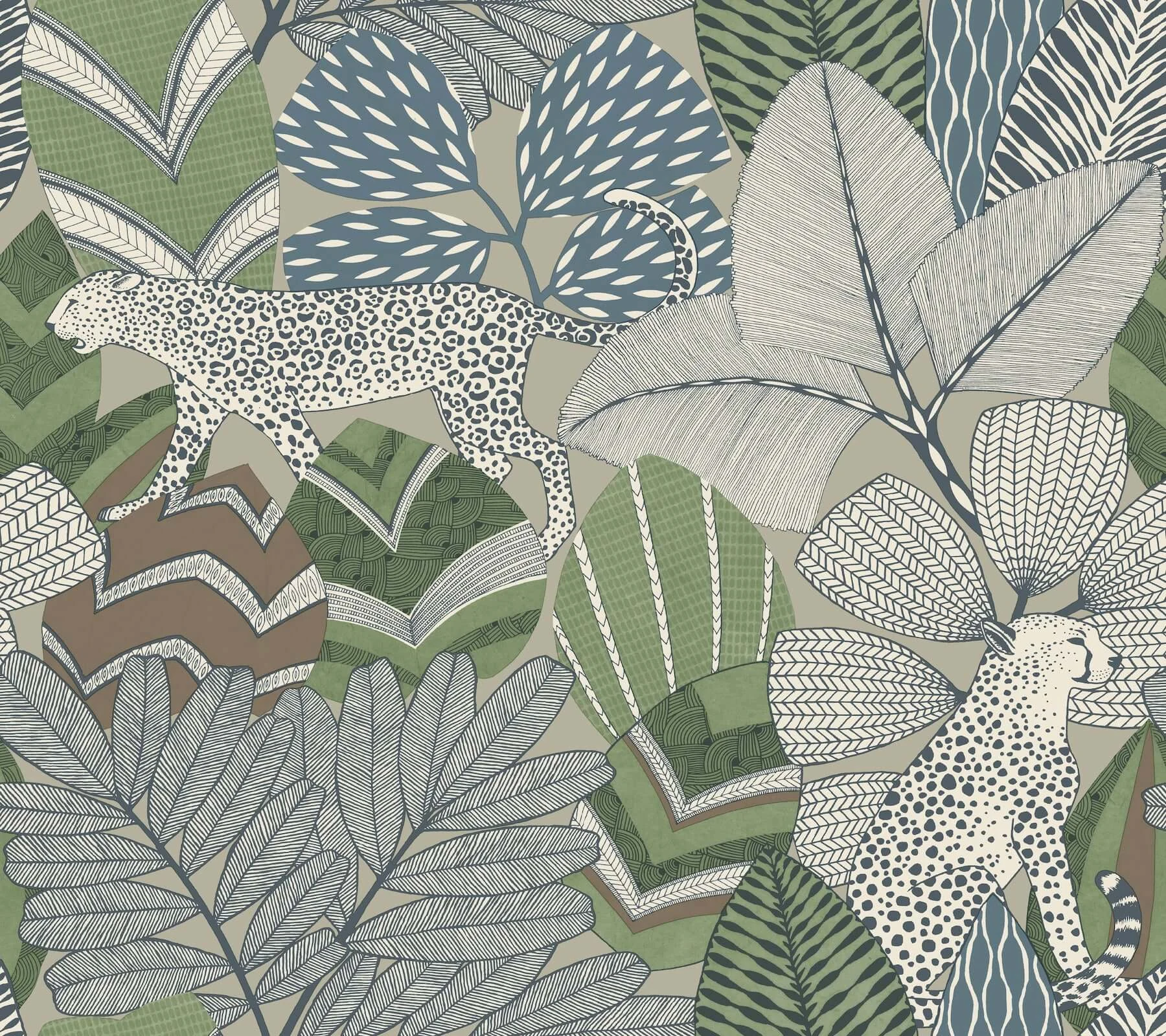Namiri Blue wallpaper by York Wallcoverings