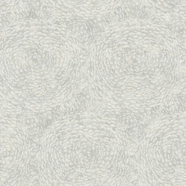 Floret Wallpaper Grey wallpaper by York Wallcoverings