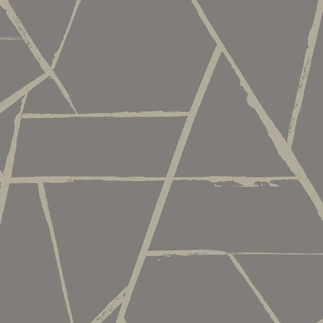Intersect Wallpaper Charcoalglint wallpaper by York Wallcoverings