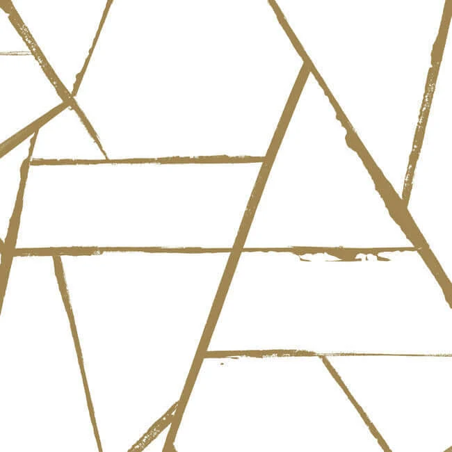Intersect Wallpaper Gold wallpaper by York Wallcoverings
