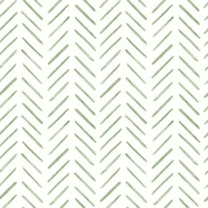 Painted Herringbone Wallpaper Fern wallpaper by York Wallcoverings