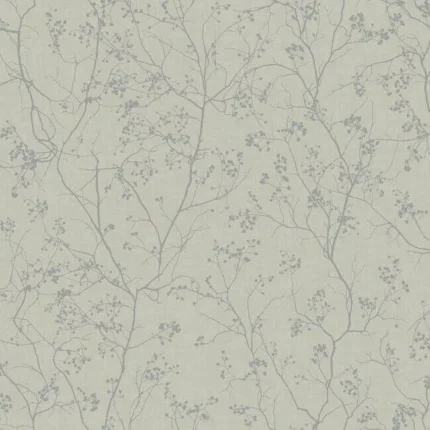 Luminous Branches Wallpaper Greysilver wallpaper by York Wallcoverings